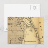 Carte vintage des banques extérieures (1862) (Devant / Derrière)