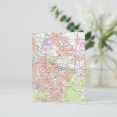 Carte vintage d'Eugene Oregon (1967) (Debout devant)