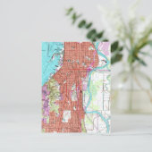 Carte vintage d'Everett Washington (1953) (Debout devant)