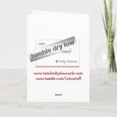 Carte Vintage drôle (Dos)