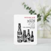 Carte Vintage drôle Veux-tu être mon témoin ? (Debout devant)