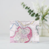 Carte vintage du centre de Boston (1864) (Debout devant)