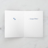 Carte vintage du jour de mère (Intérieur)