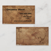 Carte vintage du monde (Devant / Derrière)