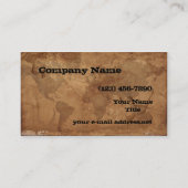 Carte vintage du monde (Devant)