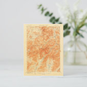 Carte vintage du Mont Marcy New York (Debout devant)