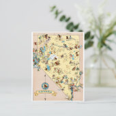 Carte Vintage du Nevada (Debout devant)