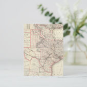 Carte vintage du système ferroviaire du Texas (188 (Debout devant)