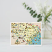 Carte Vintage du Texas Funny (Debout devant)