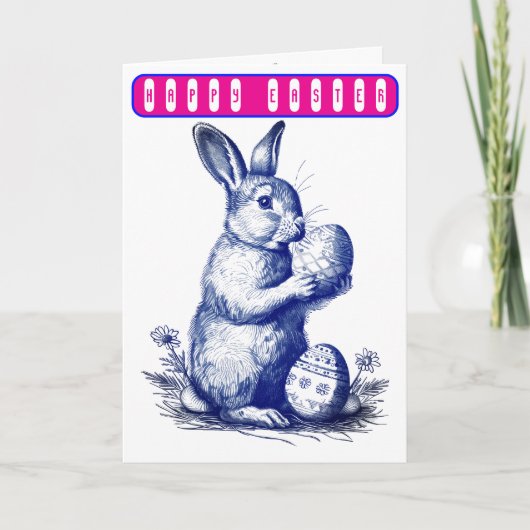 Carte Vintage Easter (Devant)