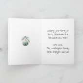 Carte Vintage Enfants Ouverture des présentations de Noë (Intérieur)