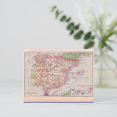 Carte vintage, Espagne, vers 1920 (Debout devant)