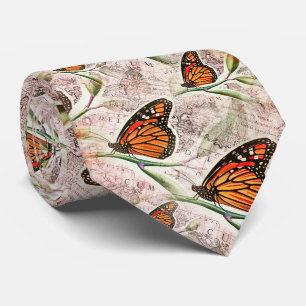 Carte vintage et cravate papillon