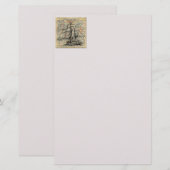 Carte vintage Et Expédition (Devant / Derrière)