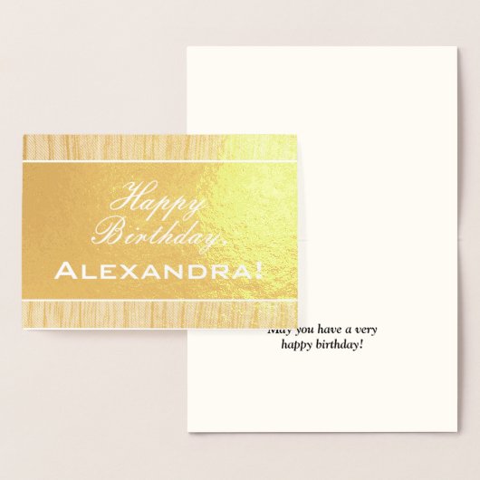 Carte vintage et traditionnelle "Joyeux anniversai (Affichage)