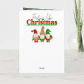 Carte Vintage Fairy Place Star on Christmas Tree (Dos)