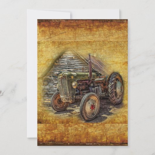 Carte Vintage Farm (Devant)