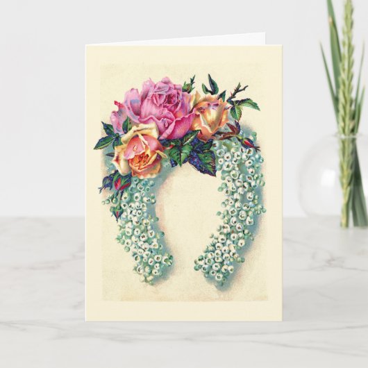 Carte Vintage Floral (Devant)