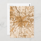 Carte vintage Fort worth (Devant / Derrière)