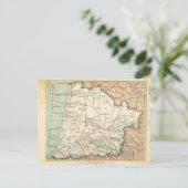 Carte vintage France Landes (Debout devant)