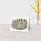 Carte Vintage Friendship BFF (Fleur jaune)