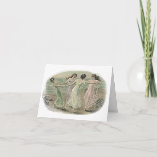 Carte Vintage Friendship BFF (Devant)