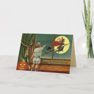 Carte Vintage Halloween