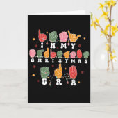 Carte Vintage Hand Sign Language Christmas Asl Teacher (Fleur jaune)