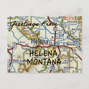 Carte Vintage Helena MT