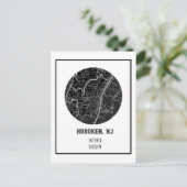 Carte Vintage Hoboken New Jersey (Debout devant)