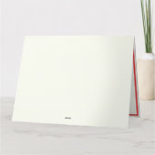 Carte Vintage Holiday Collection tendance Pâques (Dos)