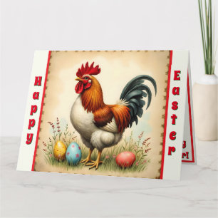 Carte Vintage Holiday Collection tendance Pâques