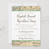 Carte vintage Invitation du soir (Devant)