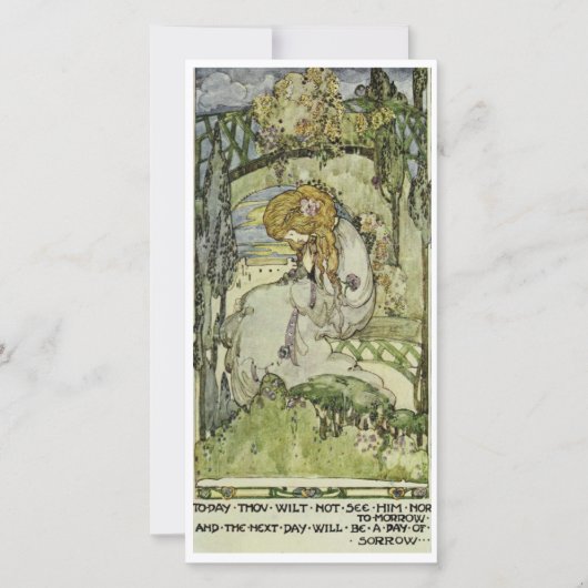 Carte Vintage Jessie King d'Isabella par Keats (Devant)