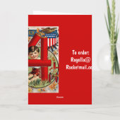 Carte Vintage July 4 (Dos)