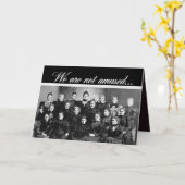 Carte Vintage Ladies' Group Joyeux anniversaire (Fleur jaune)