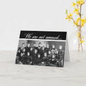 Carte Vintage Ladies' Group Joyeux Humour d'anniversaire (Fleur jaune)