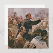 Carte vintage Lenin Holiday (Devant / Derrière)