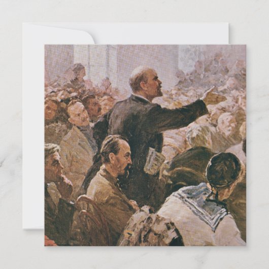 Carte vintage Lenin Holiday (Devant)