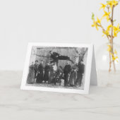 Carte Vintage - Ma famille folle, (Fleur jaune)