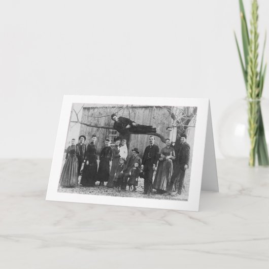 Carte Vintage - Ma famille folle, (Devant)