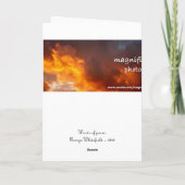 Carte vintage Madonna Christmas (Dos)