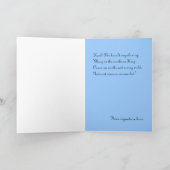 Carte vintage Madonna Christmas (Intérieur)