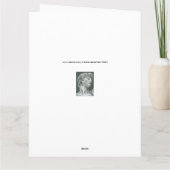 CARTE VINTAGE MADONNA ET ENFANT CHRIST (Dos)