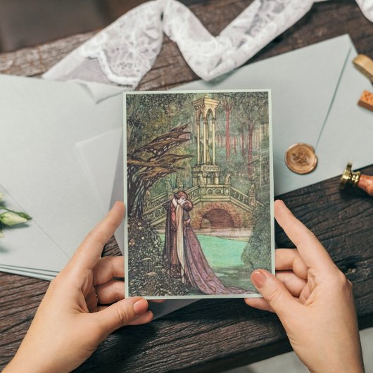 Carte vintage Maurice Lalau Valentines