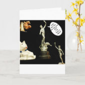 Carte vintage Mayhem (Fleur jaune)