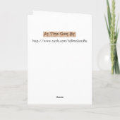 Carte Vintage - Meilleurs Amis Pour Toujours, (Dos)