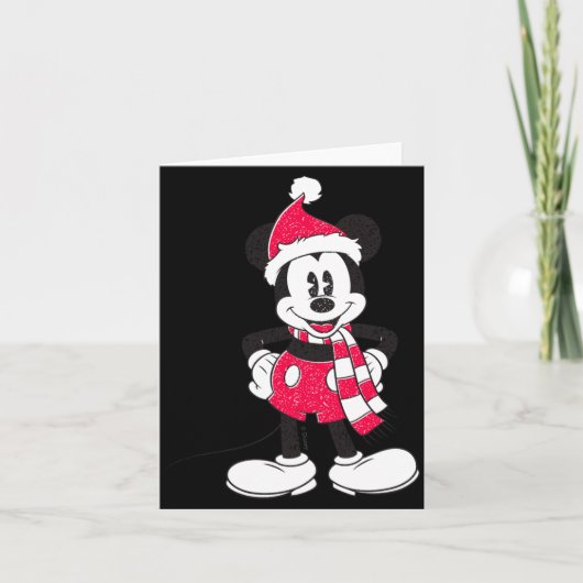 Carte Vintage Mickey Festive Fun  (Devant)