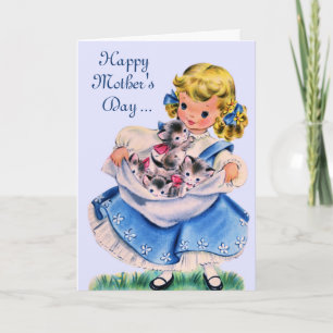 Carte Vintage Mother's Day Card