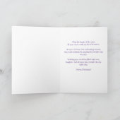 Carte Vintage Noël Fée sur mesure (Intérieur)